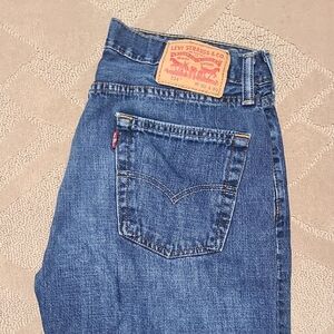 Levi's Classic 514 Blue Slim Straight Jeans